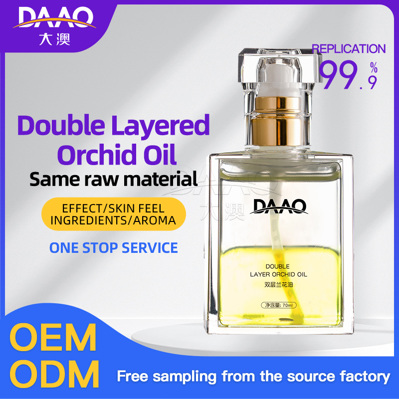 Double LayeredOrchid oil